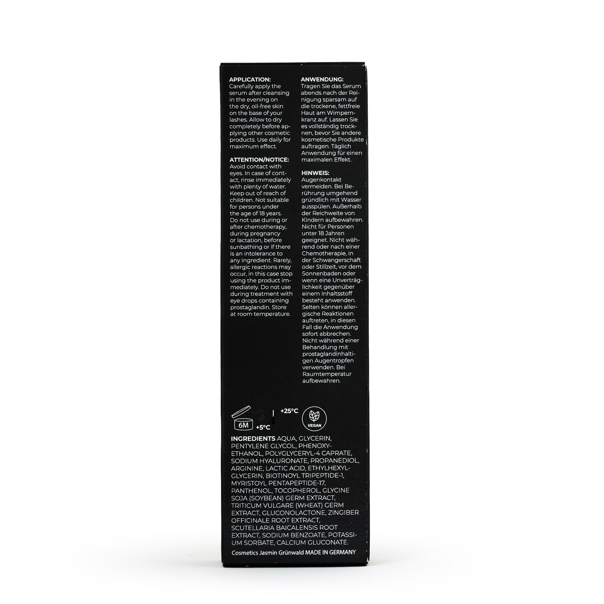 Eyelash serum double plus (vegan)